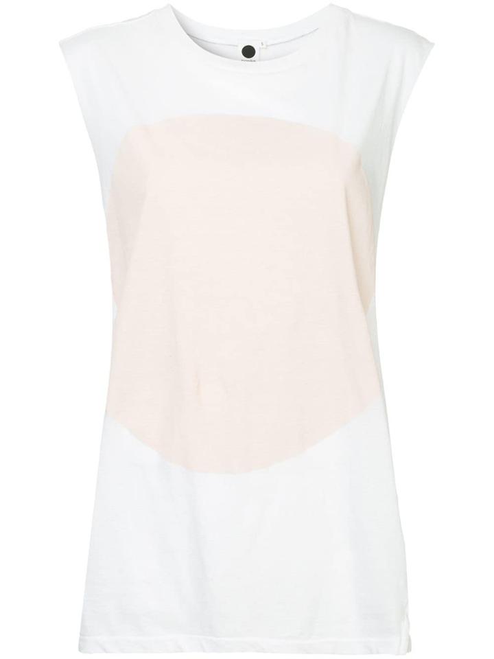 Bassike Dot Print Tank Top - White