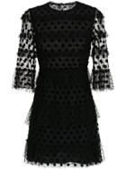 Nk Silk Tulle Dress - Black