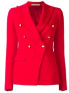 Tagliatore Jalicya Blazer, Women's, Size: 40, Red, Polyamide/spandex/elastane/cupro