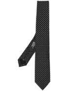 Nicky Micro Pattern Tie - Black