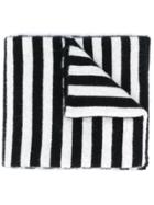 Roberto Collina Striped Scarf - Black