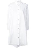 Transit Poplin Shirt Dress - White