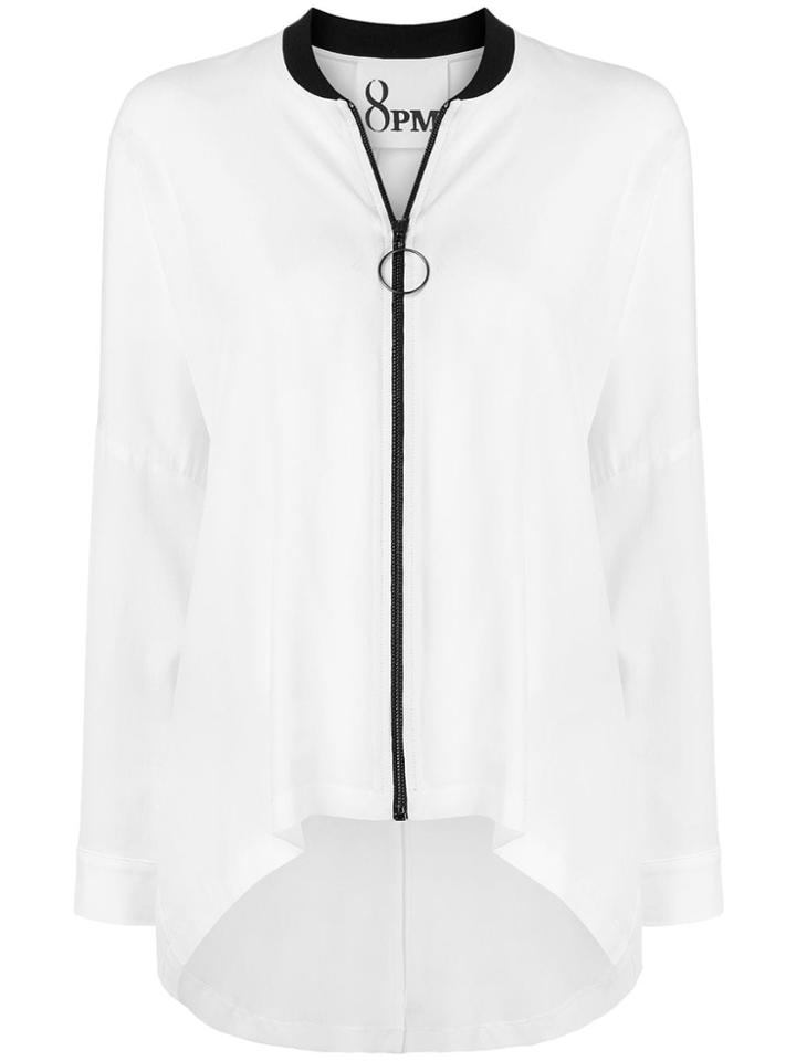 8pm Soft Zipped Jacket - White