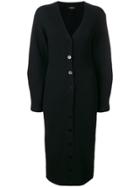 Theory Longline Cardigan - Black