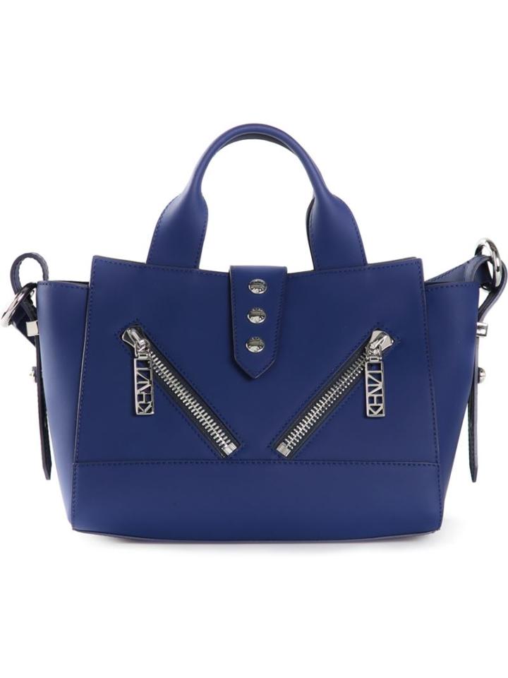Kenzo 'kalifornia' Shoulder Bag, Women's, Blue