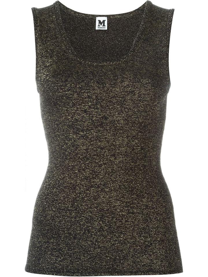 M Missoni Soft Metallic Effect Tank Top