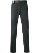 Closed Fitted Tailored Trousers - Grey