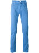 Jacob Cohen - Straight Leg Jeans - Men - Cotton/spandex/elastane - 35, Blue, Cotton/spandex/elastane
