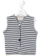 Cashmirino V-neck Gilet, Toddler Boy's, Size: 2 Yrs, Nude/neutrals