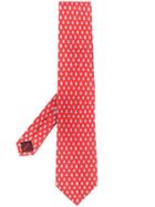 Salvatore Ferragamo Rocket Print Tie - Red
