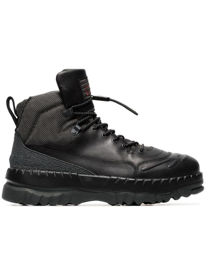 Camper Lab Black X Kiko Kostadinov Leather Boots