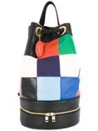 Sacai Patchwork Backpack - Multicolour