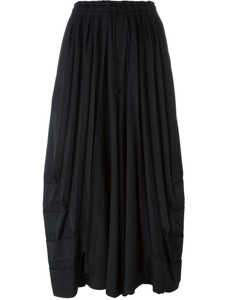 Yohji Yamamoto Drawstring Wide Leg Trousers