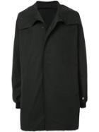 Nil0s Long Sleeved Concealed Coat - Black