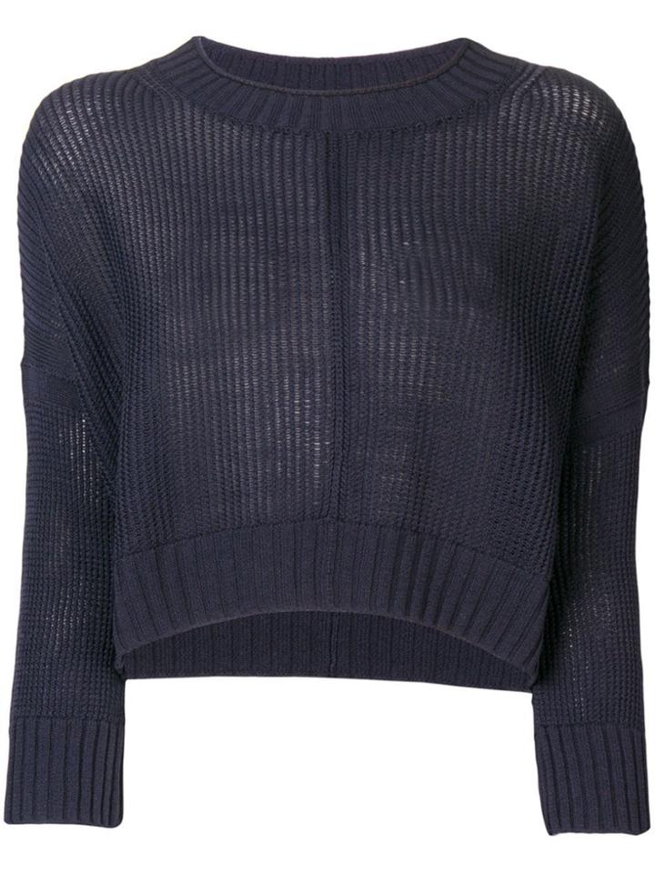 Vince Chunky Knit Jumper - Blue