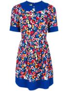 Love Moschino Floral Skater Dress - Multicolour