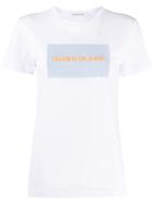 Calvin Klein Jeans Printed Logo T-shirt - White