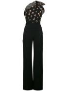 Roland Mouret Colburn One Shoulder Jumpsuit - Black