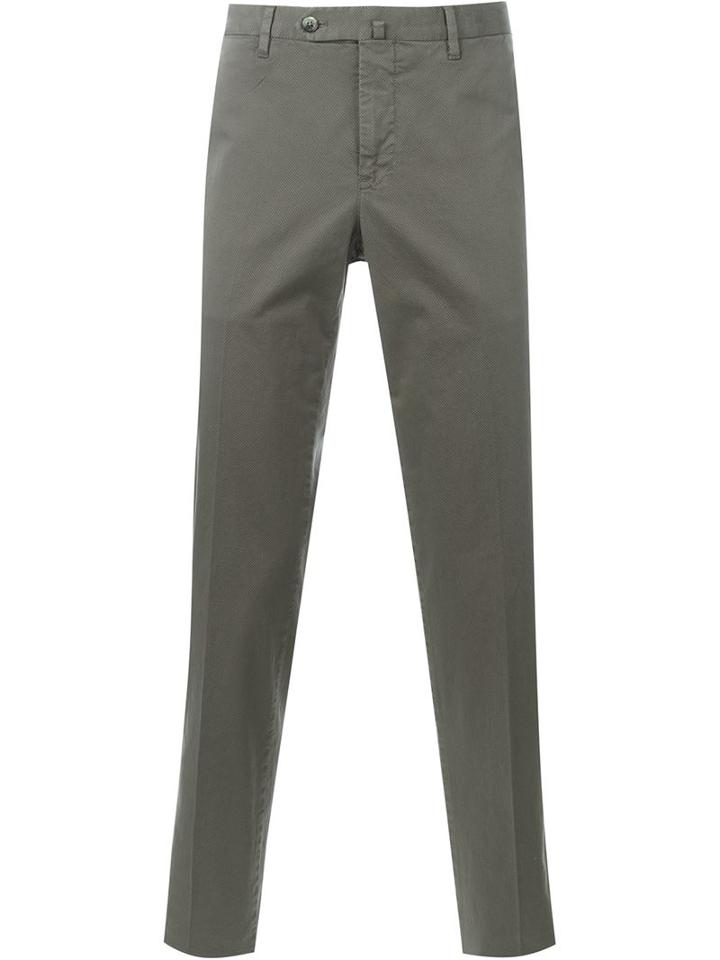 Pt01 Micro Pattern Tapered Trousers