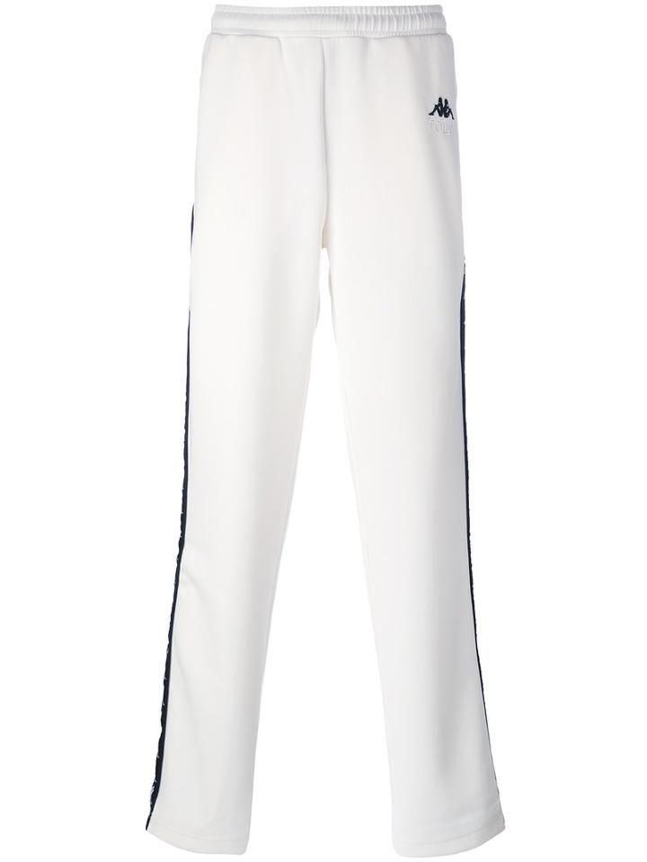 Gosha Rubchinskiy - Gosha Rubchinskiy X Kappa Sweatpants - Men - Polyester - Xl, White, Polyester