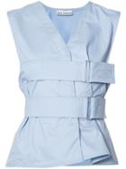 Paco Rabanne Belted Top - Blue