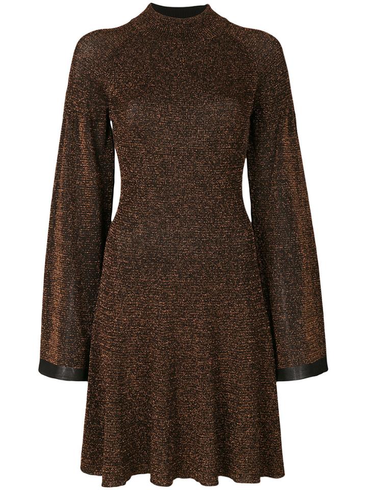 Pringle Of Scotland Raglan Dress - Metallic