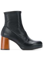Chie Mihara Chunky Ankle Boots - Black