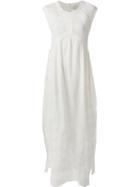 Iro Cut Out Back Maxi Dress, Women's, Size: 36, White, Rayon/cotton