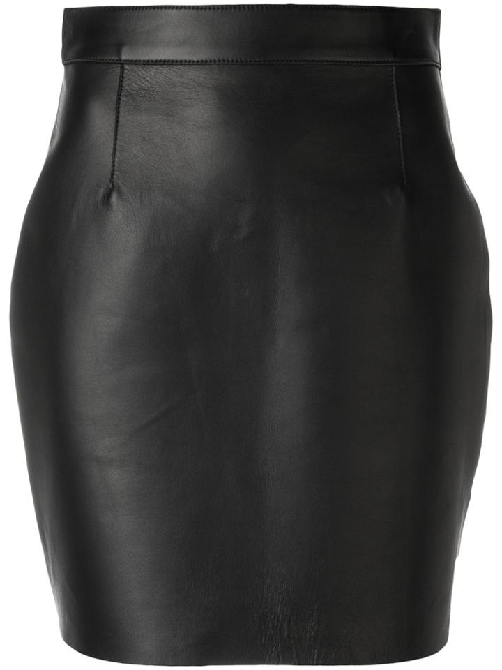 Dsquared2 Mini Fitted Skirt - Black