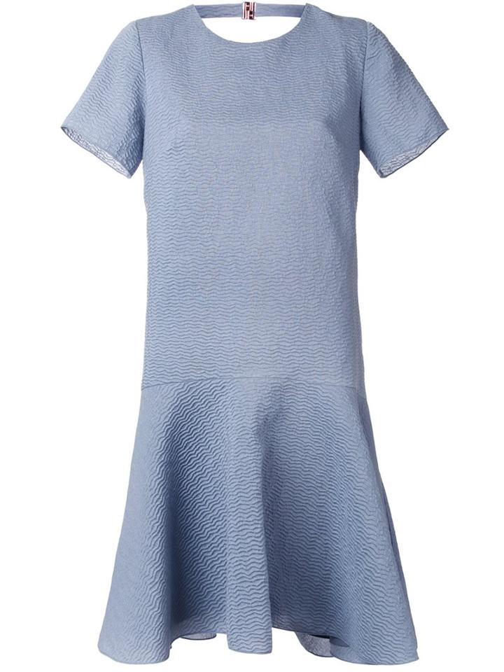 Ginger & Smart 'salt Lakes' Shift Dress, Women's, Size: 8, Grey, Cotton/polyester