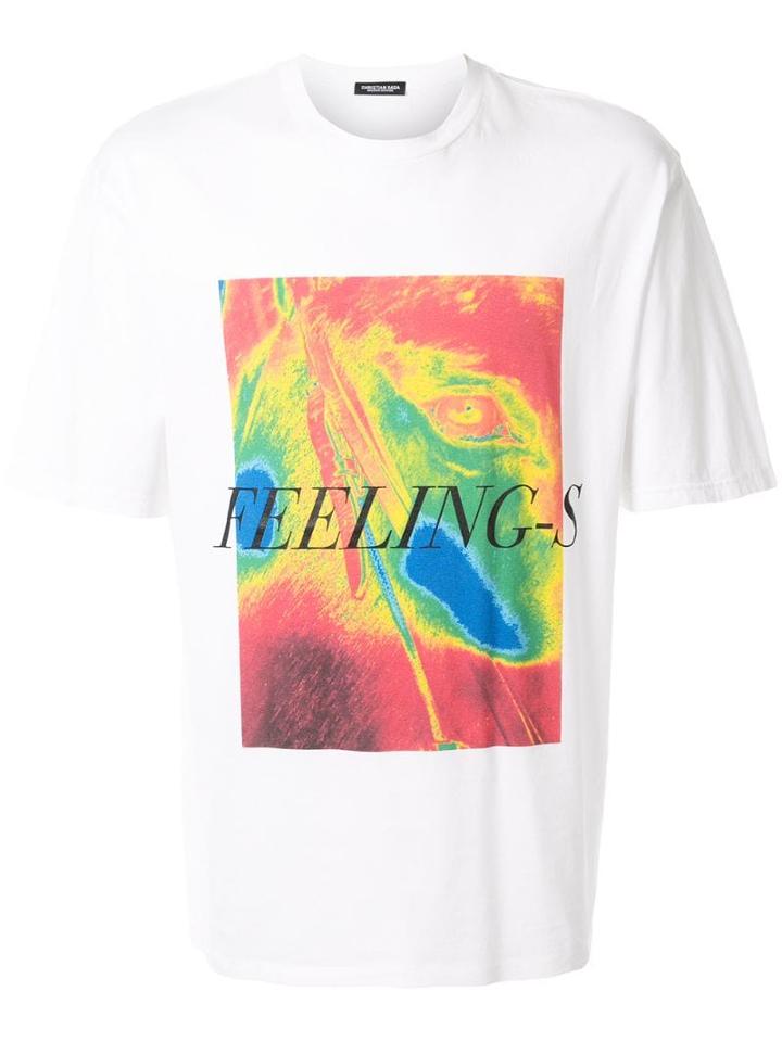 Christian Dada Slogan Detail T-shirt - White