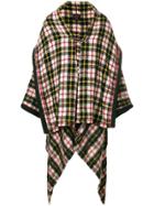 Jean Paul Gaultier Vintage Check Shawl Jacket - Multicolour