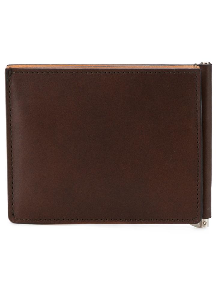 Maison Margiela Contrast Tri-fold Wallet - Brown