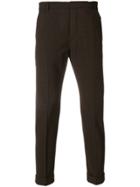 Calvin Klein Tailored Trousers - Brown