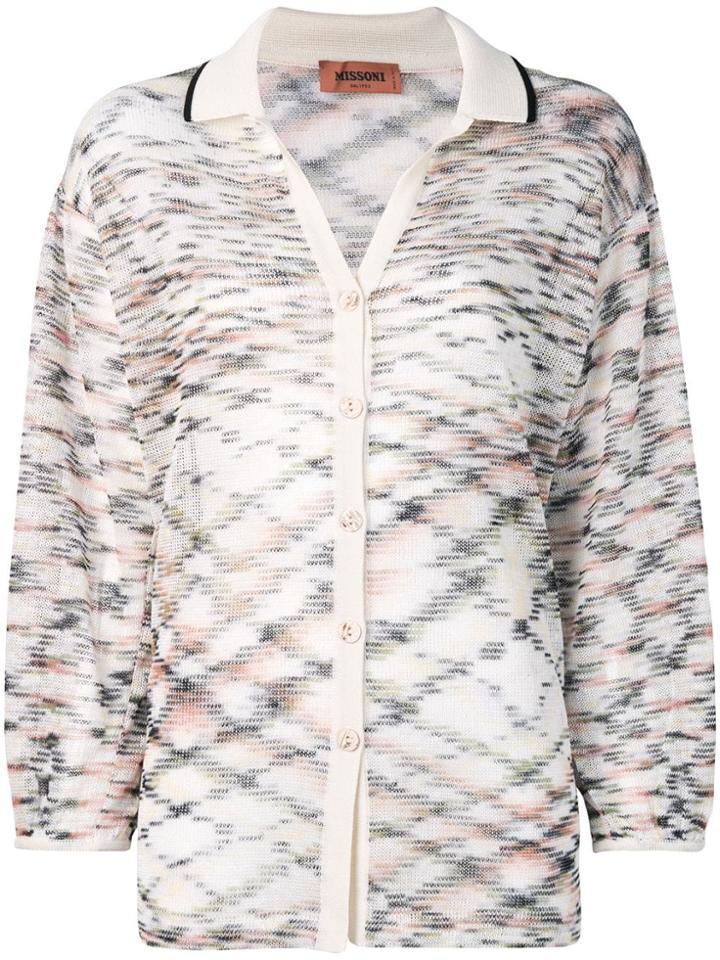 Missoni Melange Knitted Shirt - Neutrals