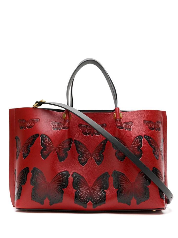 Valentino Valentino Sw2b0d99dir Eu5 Furs & Skins->leather - Red