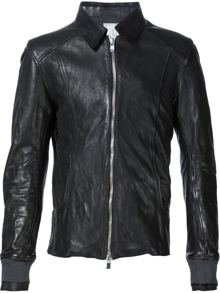 Guidi Zipped Jacket - Black