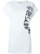 Pierre Balmain Embroidered Patch T-shirt