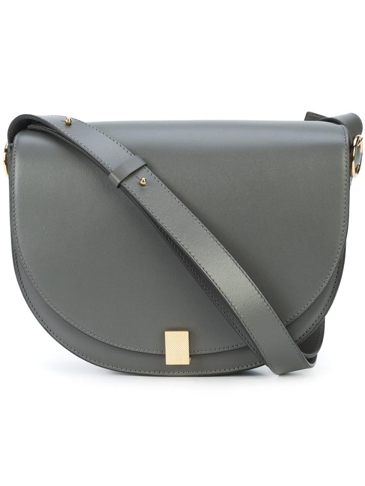 Victoria Beckham Half Moon Box Bag - Grey