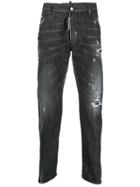 Dsquared2 Regular Loose Fit Jeans - Black