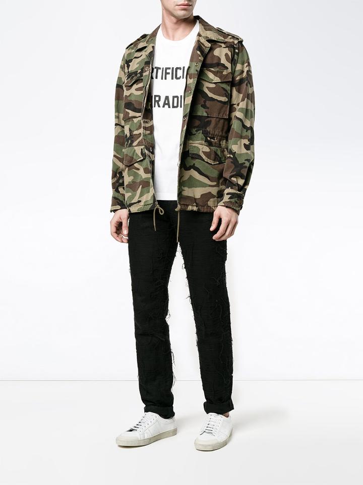 Neighborhood - X Fuct Ssdd Printed T-shirt - Men - Cotton - Xl, White, Cotton