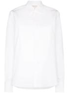 Bottega Veneta Pleated-bib Shirt - White