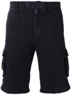 Kiton - Cargo Shorts - Men - Linen/flax - 36, Blue, Linen/flax