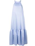 3.1 Phillip Lim Long Striped Tent Dress - Blue