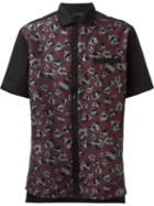Lanvin Leopard Print Shirt, Men's, Size: 39, Black, Silk