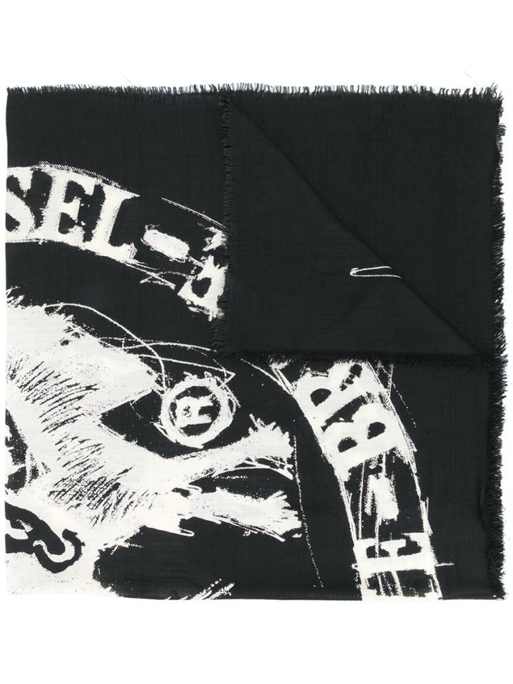 Diesel Swillot-c Scarf - Black