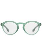 Burberry Eyewear Keyhole Round Optical Frames - Green