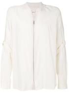 Helmut Lang Zip-up Shirt - White