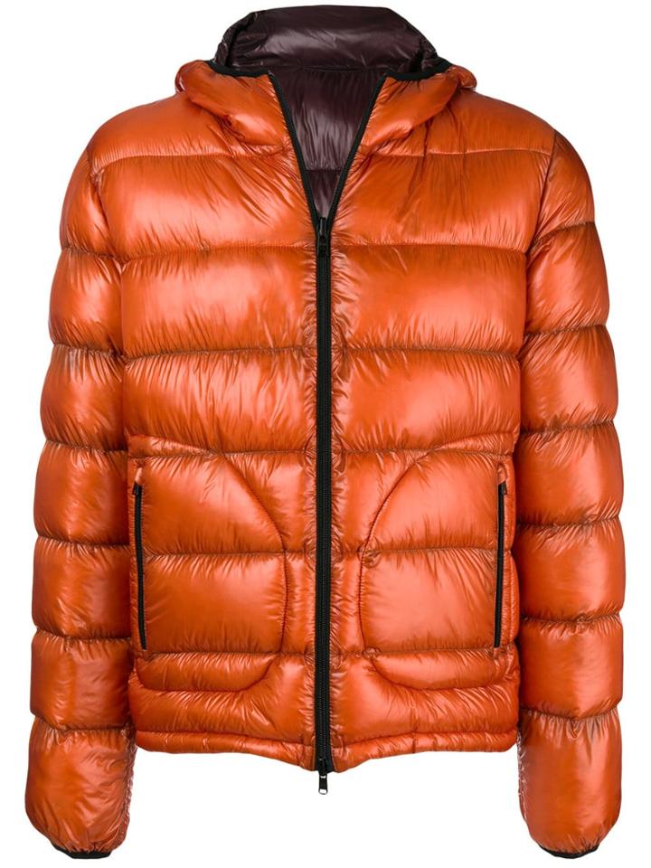 Herno Padded Winter Jacket - Yellow & Orange