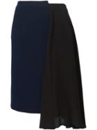 Maison Margiela Semi Sheer Asymmetric Skirt